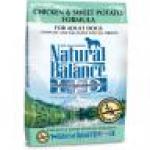 NATURAL BALANCE CHICKEN AND SWEET POTATO 24#