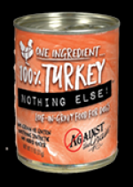 EVANGERS AGAINST THE GRAIN TURKEY NOTHING ELSE GRAIN FREE 11OZ