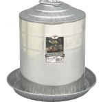 LITTLE GIANT DOUBLE WALL POULTRY FOUNT GALVANIZED 5 GALLON