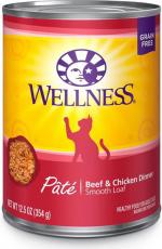 WELLNESS BEEF/CHKEN PATE 12.5 OZ