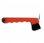 HOOF PICK BRUSH W/ COMFORT GRIP