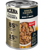 ACANA DOG CHUNKS DUCK 12.8OZ