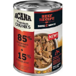 ACANA DOG CHUNKS BEEF 12.8OZ