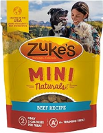 ZUKES MINI NATURALS BEEF 16OZ